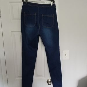 JC JO women's blue skinny stretchy JEANS